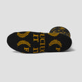 Load image into Gallery viewer, HUF Fuck It Award Sock Black