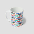 Load image into Gallery viewer, HUF Fuck It Flyer Mug Multi