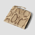 Load image into Gallery viewer, HUF Fuck It Snakeskin Wallet Brown