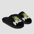 Load image into Gallery viewer, HUF Fuzzy Slipper Black