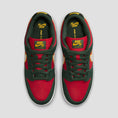 Load image into Gallery viewer, Nike SB Dunk Low Pro Skate Shoes Fir White / University Gold / Fire Red