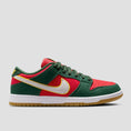 Load image into Gallery viewer, Nike SB Dunk Low Pro Skate Shoes Fir White / University Gold / Fire Red