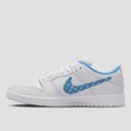 Load image into Gallery viewer, Nike SB X Nicole Hause Dunk Low Pro Skate Shoes White / University Blue