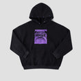 Load image into Gallery viewer, Former Corp Boxy Hood Merch Black