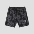 Load image into Gallery viewer, Former Swans Distort 18" Swim Trunks Black