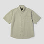 HUF Galaxy Plaid Shortsleeve Woven Top Stone
