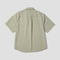 Load image into Gallery viewer, HUF Galaxy Plaid Shortsleeve Woven Top Stone