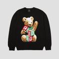 Load image into Gallery viewer, HUF Gift Bear Intarsia Sweater Black