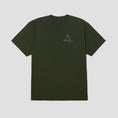 Load image into Gallery viewer, HUF Gleam Shortsleeve T-Shirt Hunter Green