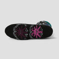 Load image into Gallery viewer, HUF Green Buddy Snow Angel Sock Black