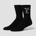 Load image into Gallery viewer, HUF x Mickey Mouse Greetings Crew Sock Black
