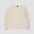 Load image into Gallery viewer, HUF Grid Crew Sweater Natural