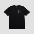 Load image into Gallery viewer, HUF X Bronze H Bolts Triple Triangle Shortsleeve T-Shirt Black