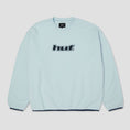 Load image into Gallery viewer, HUF H Dot Polar Fleece Crew Sky