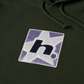 Load image into Gallery viewer, HUF H Star Pullover Hood Hunter Green