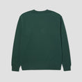 Load image into Gallery viewer, HUF Heavenly Crew Forest Green