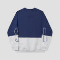 Load image into Gallery viewer, Helas Negative Crewneck Heather Grey/Navy