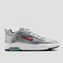 Nike SB Air Max Ishod Premium Skate Shoes Metallic Silver / Varsity Red