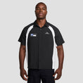 Load image into Gallery viewer, Nike SB Dri-Fit Bowler Woven Shortsleeve Shirt Black / White / White