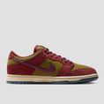 Load image into Gallery viewer, Nike SB Dunk Low Pro Skate Shoes Dark Team Red / Burgundy / Crush / Olive Flak