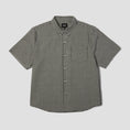 Load image into Gallery viewer, HUF 89 Micro Gingham Shortsleeve Oxford Shirt Black / White