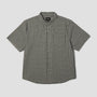 HUF 89 Micro Gingham Shortsleeve Oxford Shirt Black / White