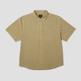 Load image into Gallery viewer, HUF 89 Micro Gingham Shortsleeve Oxford Shirt Natural