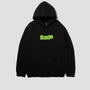 HUF 89 Outline Pullover Hoodie Black