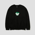 Load image into Gallery viewer, HUF Big Block Crew Black