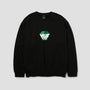 HUF Big Block Crew Black