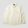 Load image into Gallery viewer, HUF Classic Arch Longsleeve Oxford Shirt Bleach