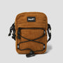 HUF Corduroy Bowery Side Bag Brown