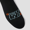 Load image into Gallery viewer, HUF Fetch Crew Sock Black