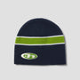 HUF Frequency Skull Beanie Navy