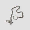 Load image into Gallery viewer, HUF Fuck It Wallet Chain Silver