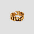 Load image into Gallery viewer, HUF Fuck It Warped Ring Gold