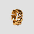 Load image into Gallery viewer, HUF Fuck It Warped Ring Gold