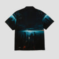 Load image into Gallery viewer, HUF Ground Control Shortsleeve Resort Shirt Black