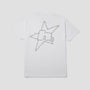 HUF H Star Astral T-Shirt White