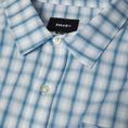 Load image into Gallery viewer, HUF H Star Longsleeve Plaid Shirt Light Blue
