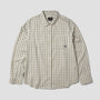 HUF H Star Longsleeve Plaid Shirt Putty