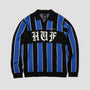 HUF Midfield Jersey Sweater Electric Blue