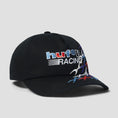 Load image into Gallery viewer, HUF One Racing 5 Panel Hat Black