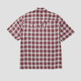 Load image into Gallery viewer, HUF Ombre Shortsleeve Work Shirt Crimson