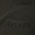 Load image into Gallery viewer, HUF Pacific Wash Embossed Crewneck Black