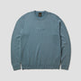 HUF Pacific Wash Embossed Crewneck Blue