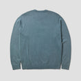 Load image into Gallery viewer, HUF Pacific Wash Embossed Crewneck Blue
