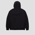 Load image into Gallery viewer, HUF Pacific Wash Full Zip Hoodie Black