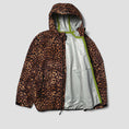 Load image into Gallery viewer, HUF Rainier Printed Shell Jacket Brown