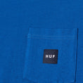 Load image into Gallery viewer, HUF Huf Set Box Logo Shortsleeve Pocket T-Shirt Cobalt Blue